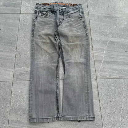 GRAAAIL CONCRETE WASH ROCK REVIVALS - 33x28”