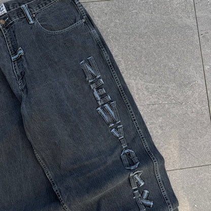 the ultimate new york jeans (yes they baggy as fuck too) - 40x32”
