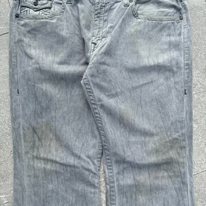 grey truey bootcuts - 40x33”