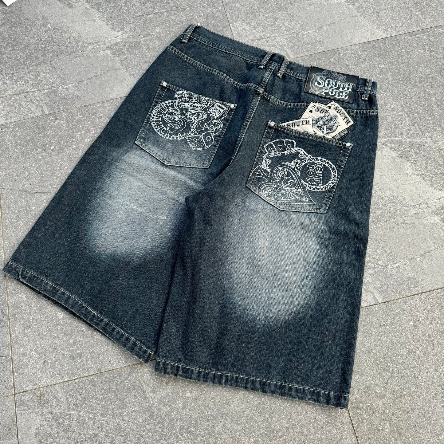 grail southpole jorts - 38”