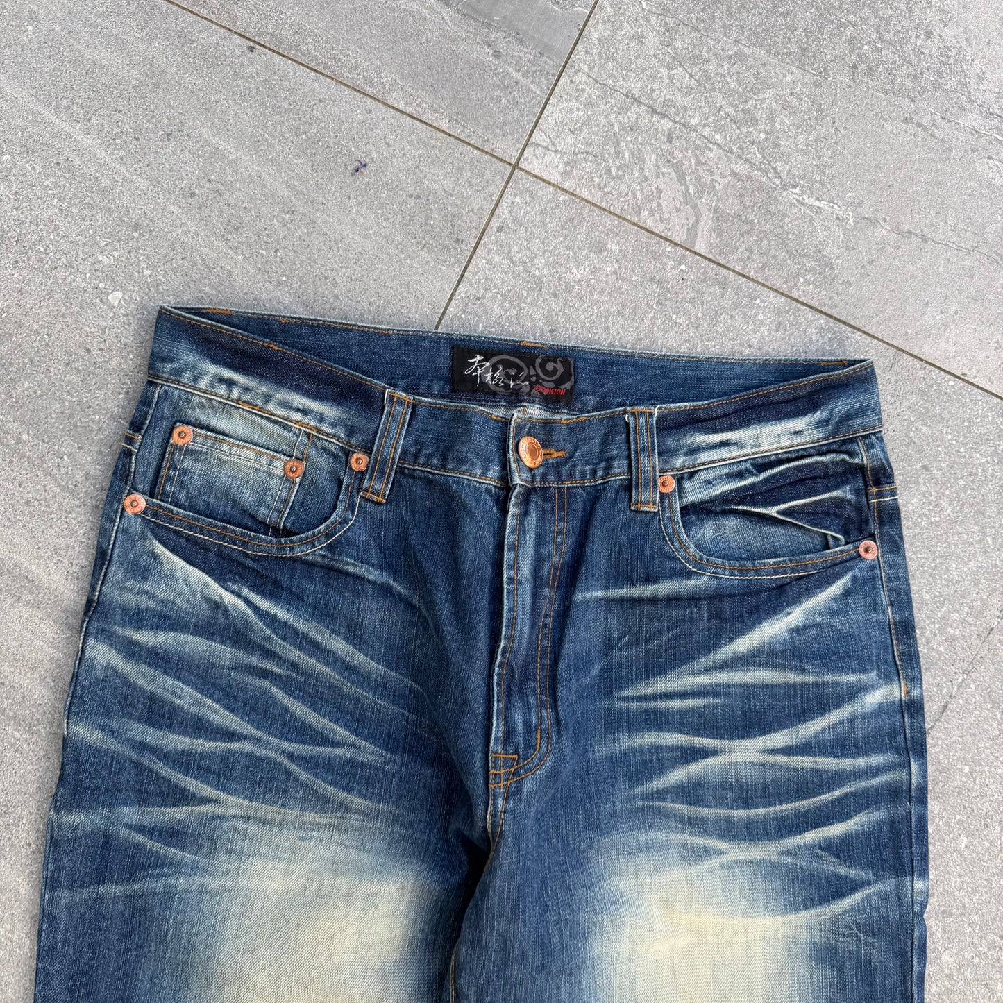 japanese stockton bootcuts - 34x32”