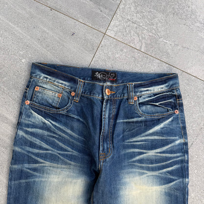 japanese stockton bootcuts - 34x32”