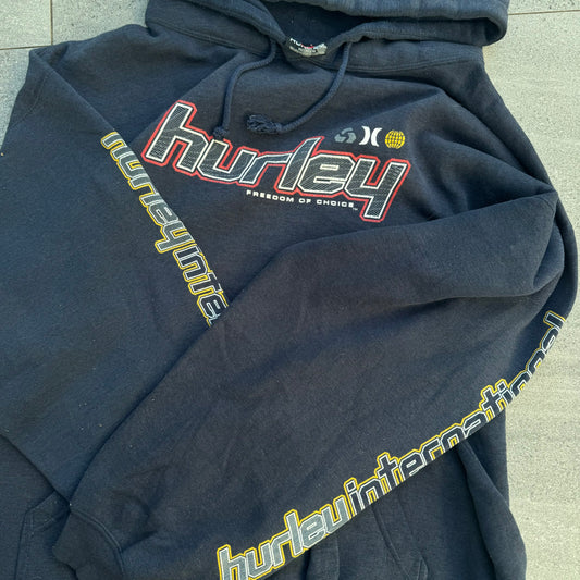 grail hurley triple hit hoodie - boxy M