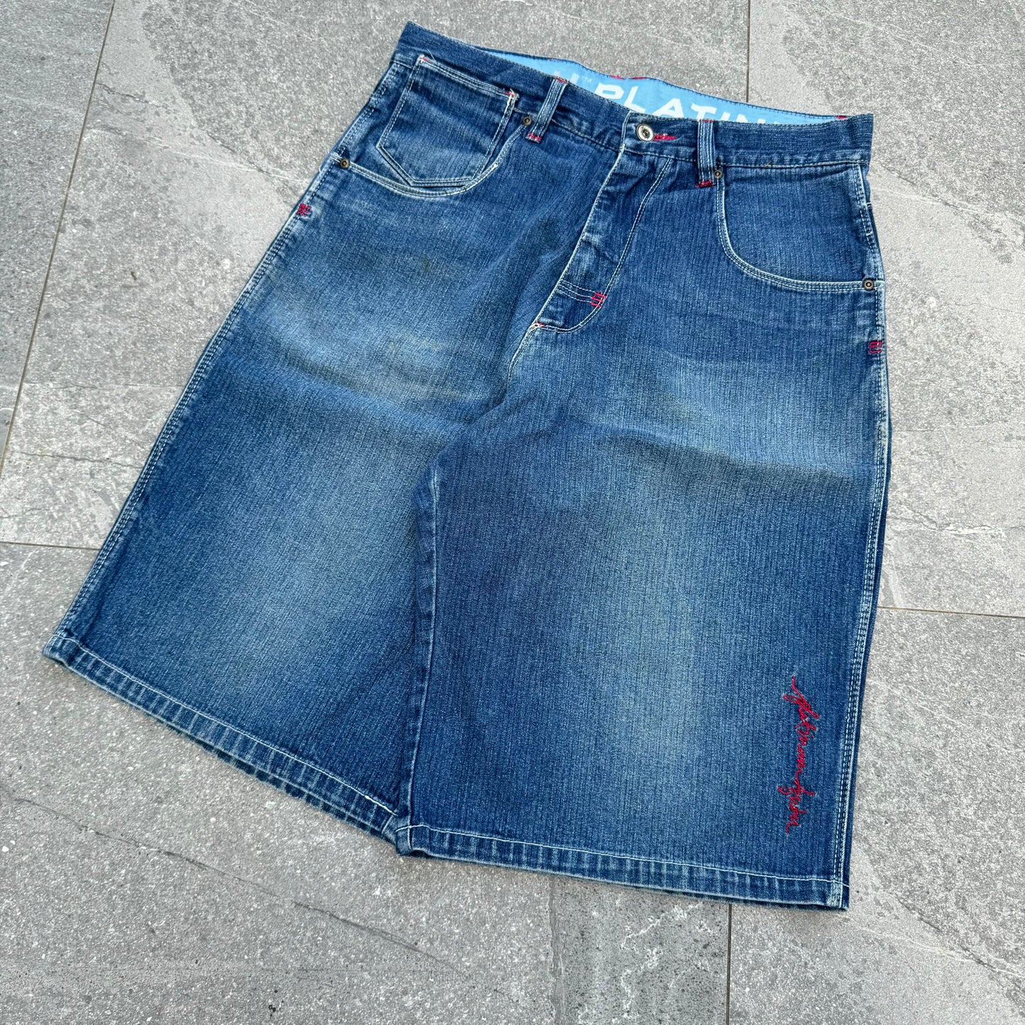 hard fubu jorts - 34x14”