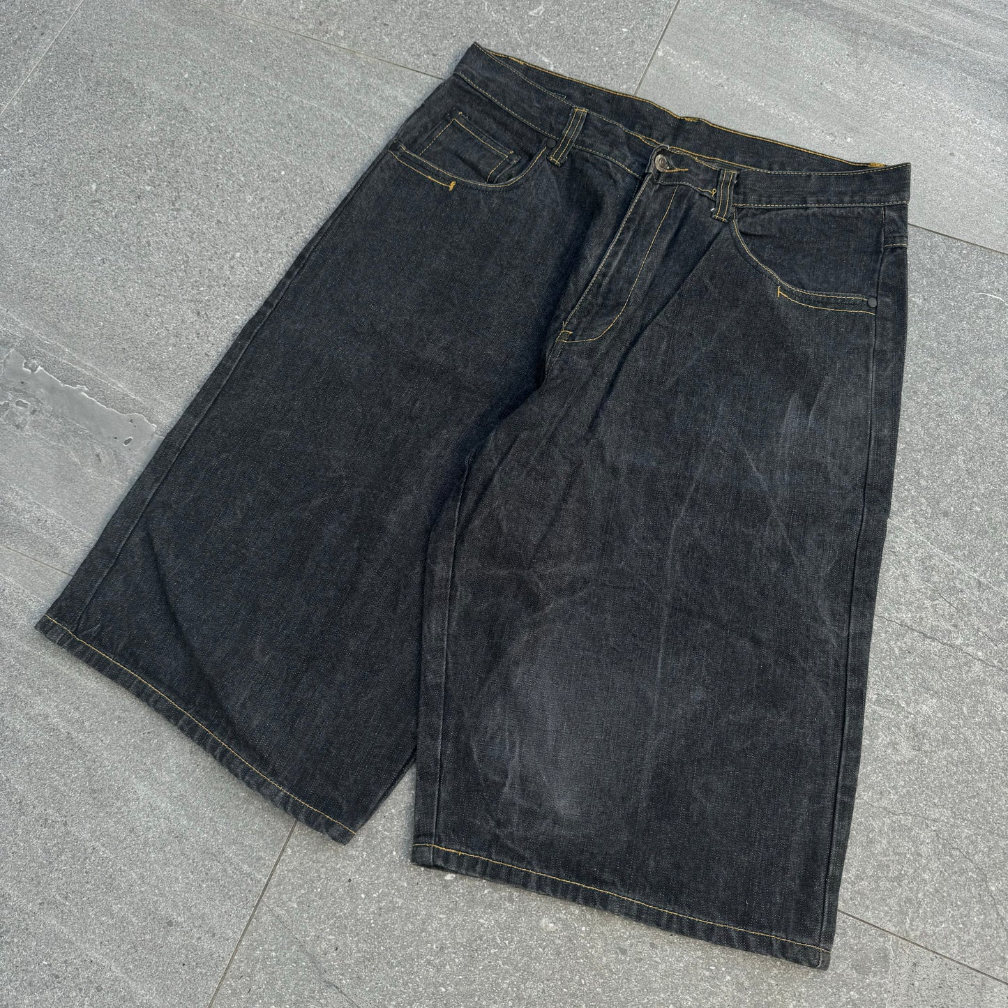 karl kani jorts - 36x15”