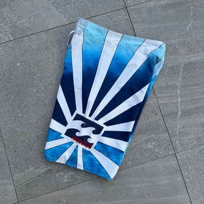 2011 billabong pipe masters andy irons shorts - 30”