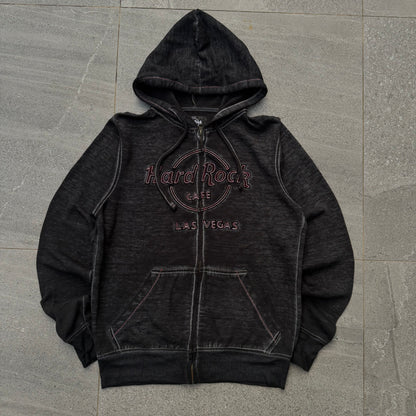hard rock black dye zip - S
