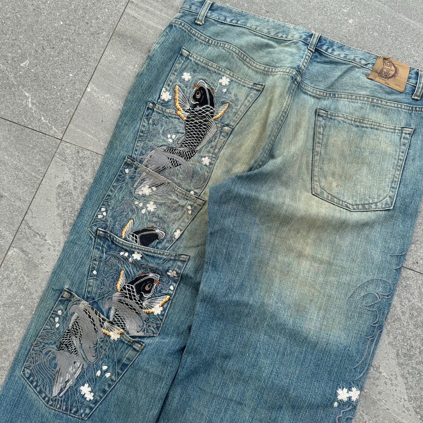 FAT karakuri jeans - 40x28”