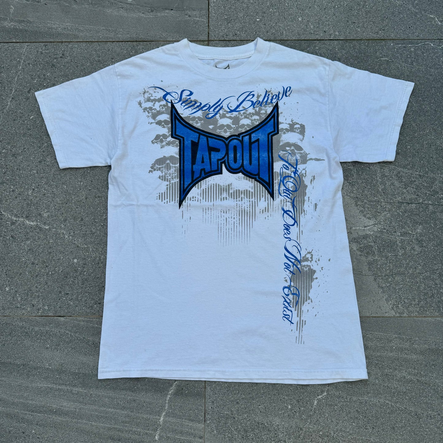 tapout skull tee - M