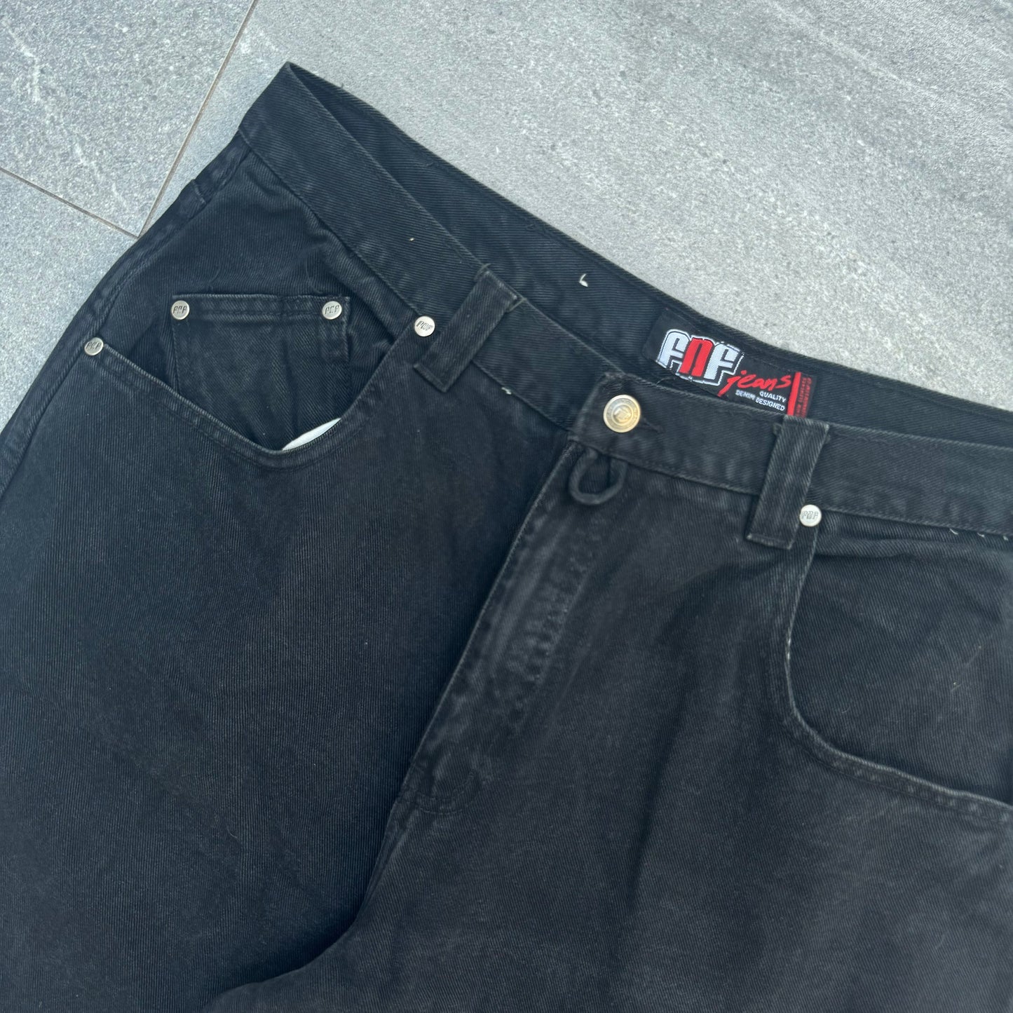 fnf jorts - 38x12.5”