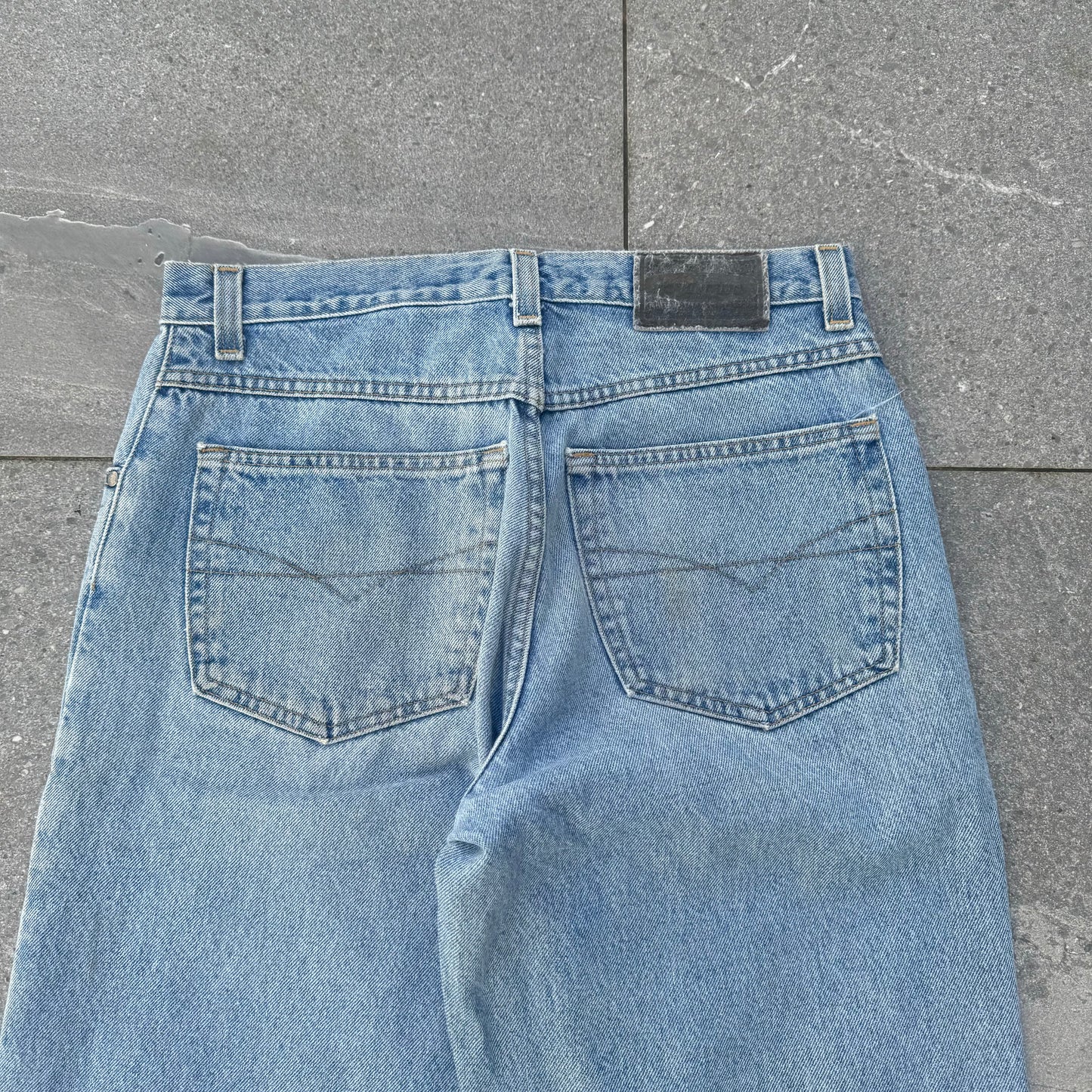 anchor blue baggies - 33x30”