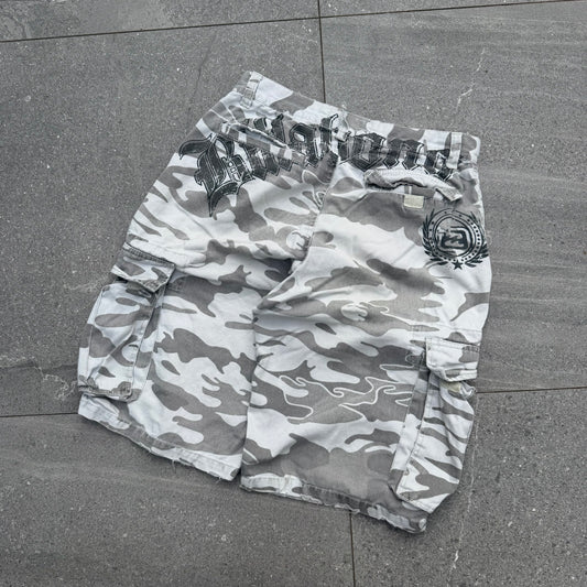rare af arctic camo billabong shorts - 31”