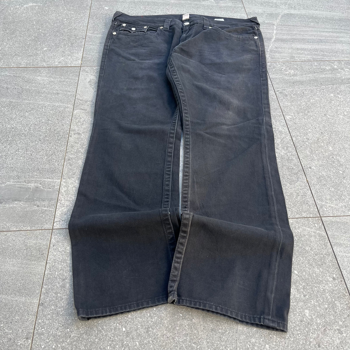 black truey bootcut straights - 40x32