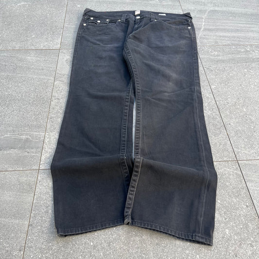 black truey bootcut straights - 40x32