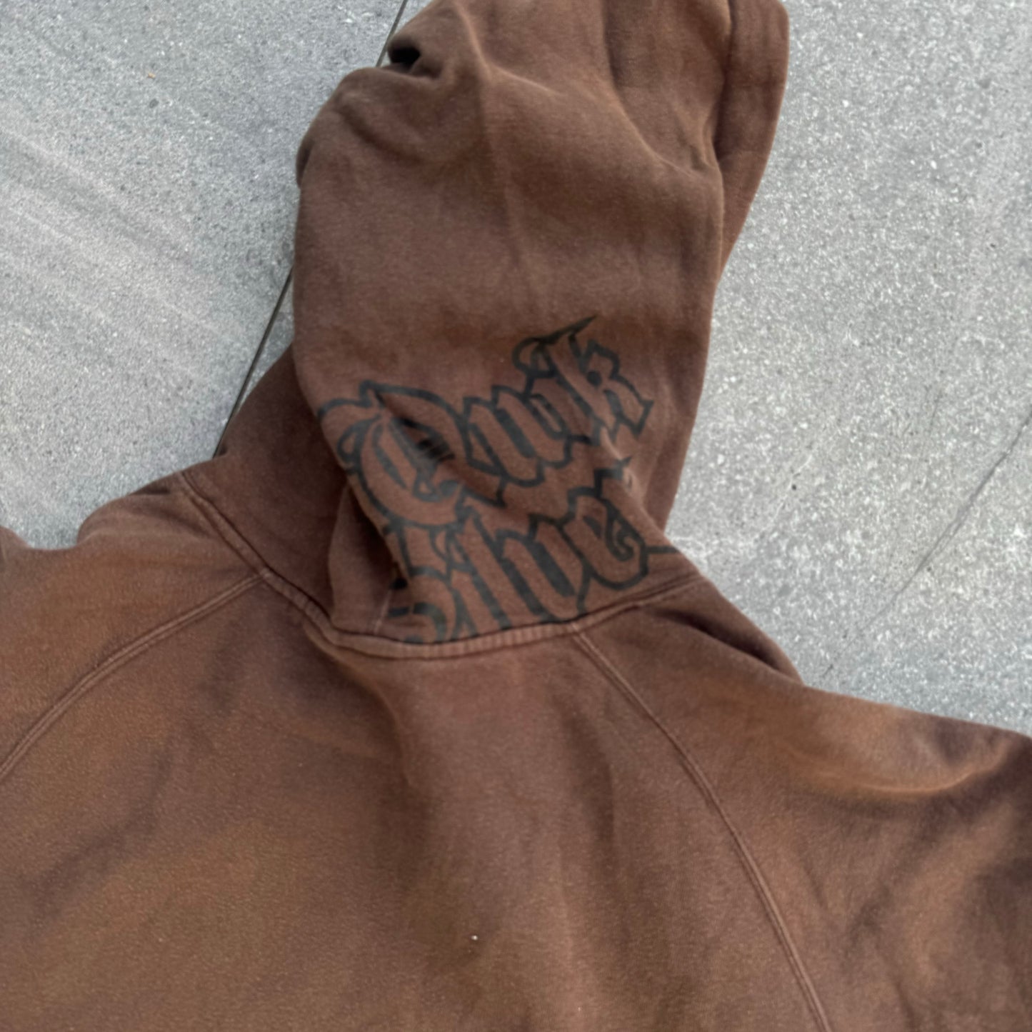 FUCKING GANGSTA QUIKSILVER HOODIE - XL