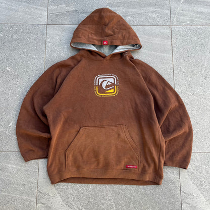 autumn spec quiksilver hoodie - S