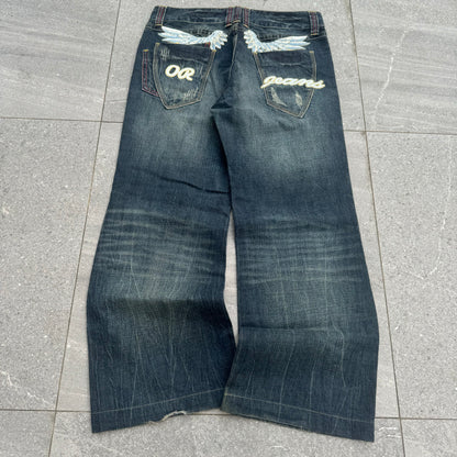 fat oririn flares - 33x28”