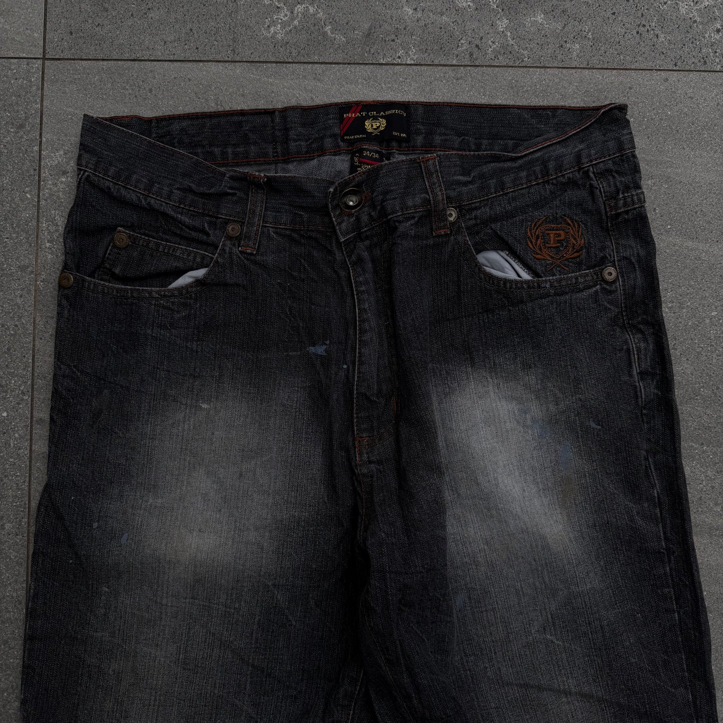 phatfarm bootcuts holy fucking goated - 34x29”