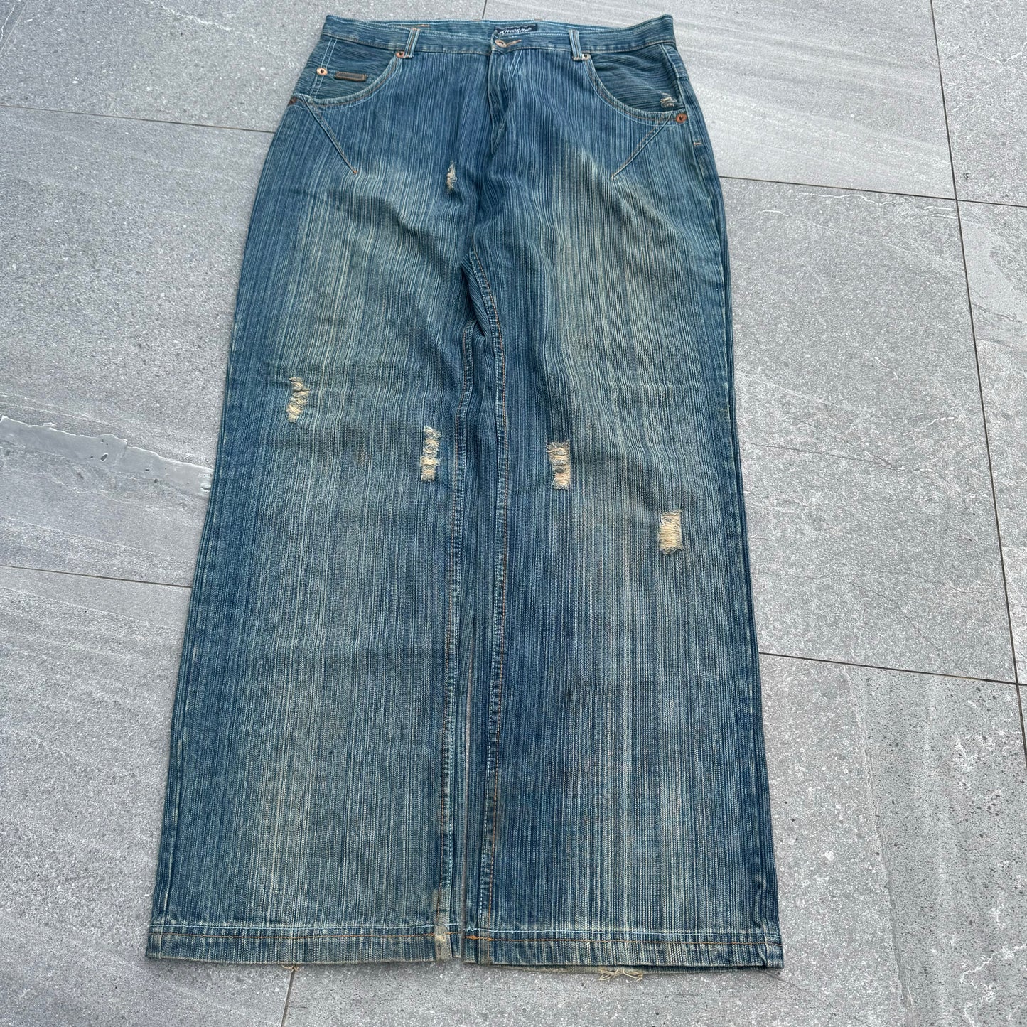 goat wash jeans - 36x33”