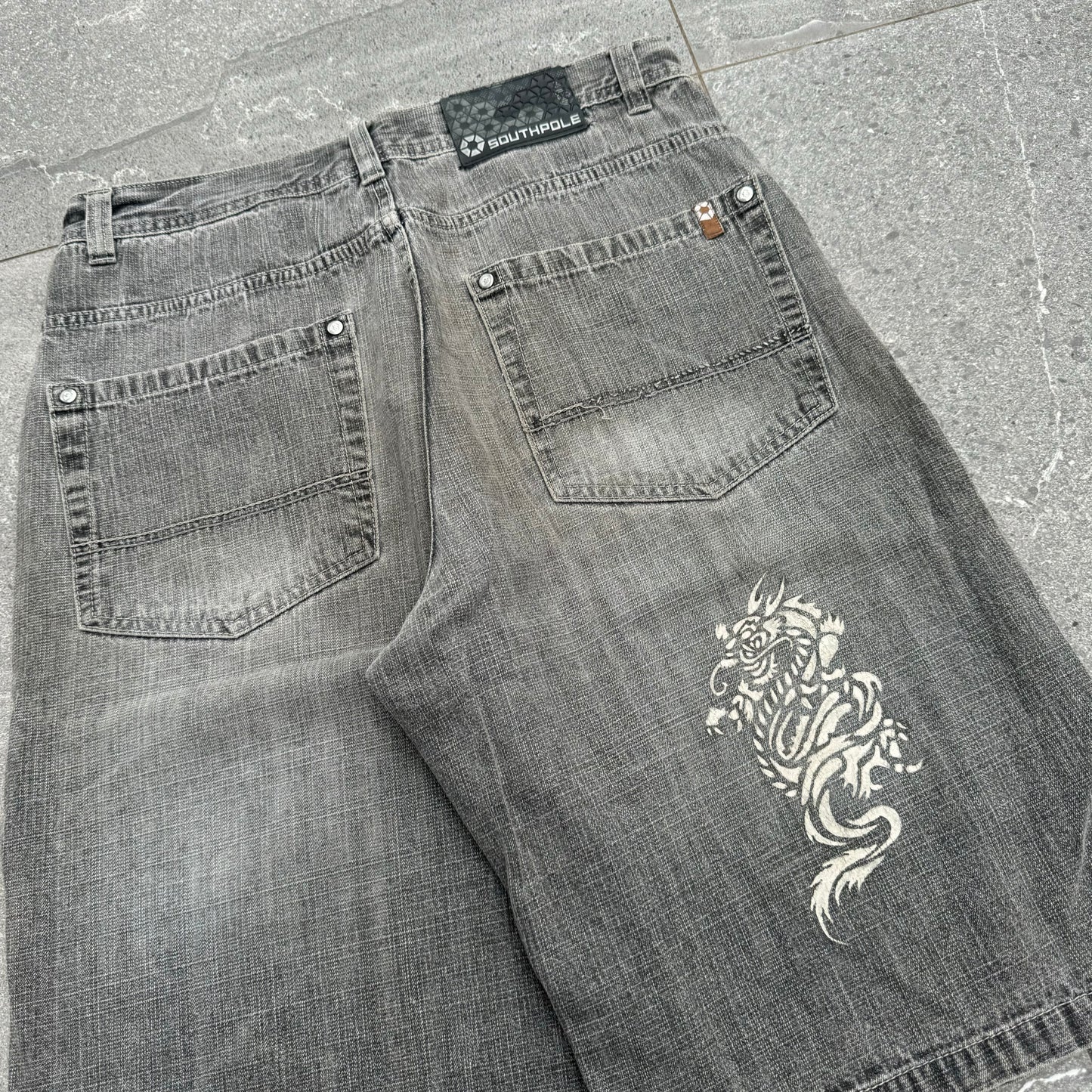 southpole jorts - 34x12.5”