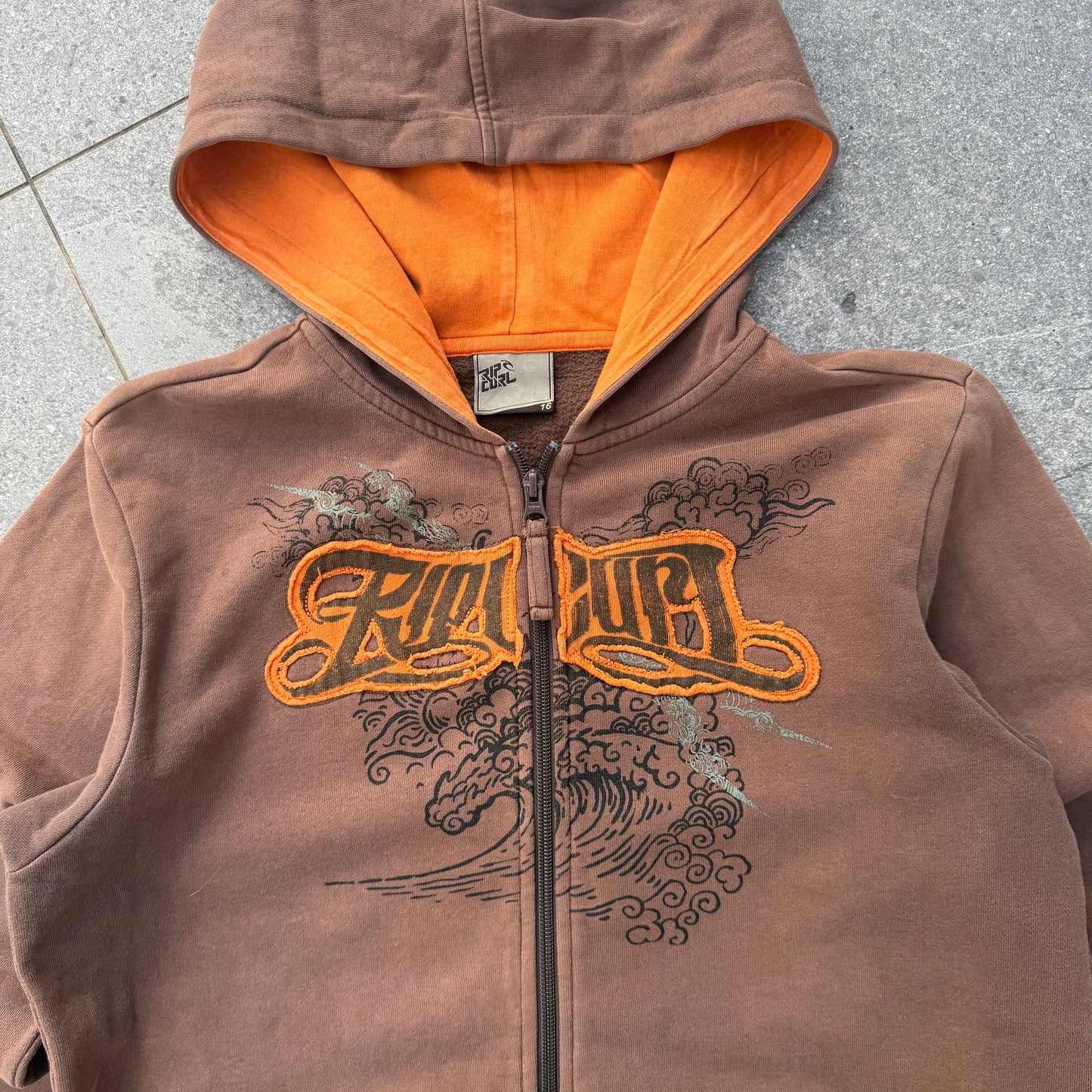 autumn spec ripcurl zip - S/M