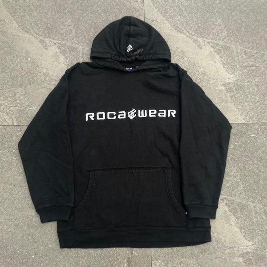 black rocawear hoodie - S/M