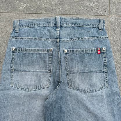 southpole redtabs jorts - 34x13.5”