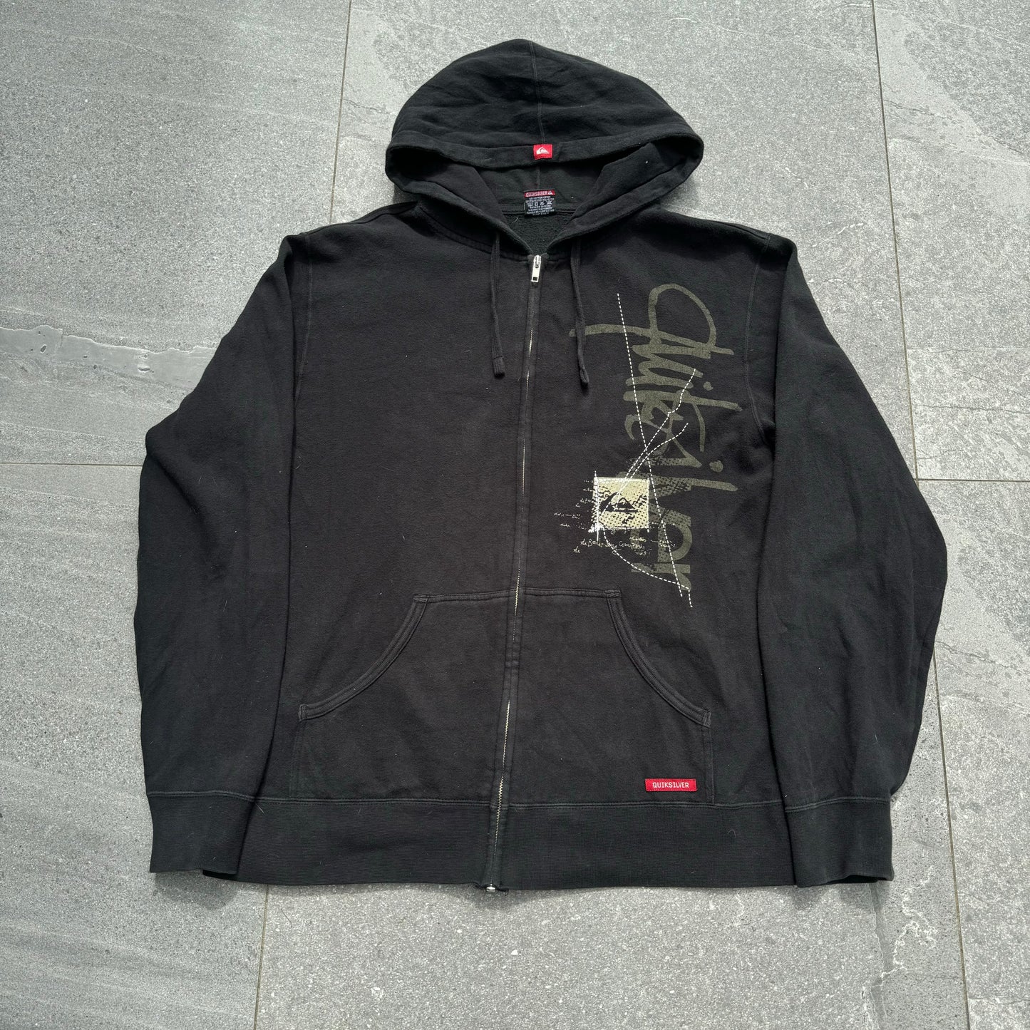 quiksilver hoodie - L