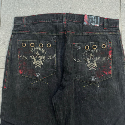 goated evolution southpole jeans - 40x32”