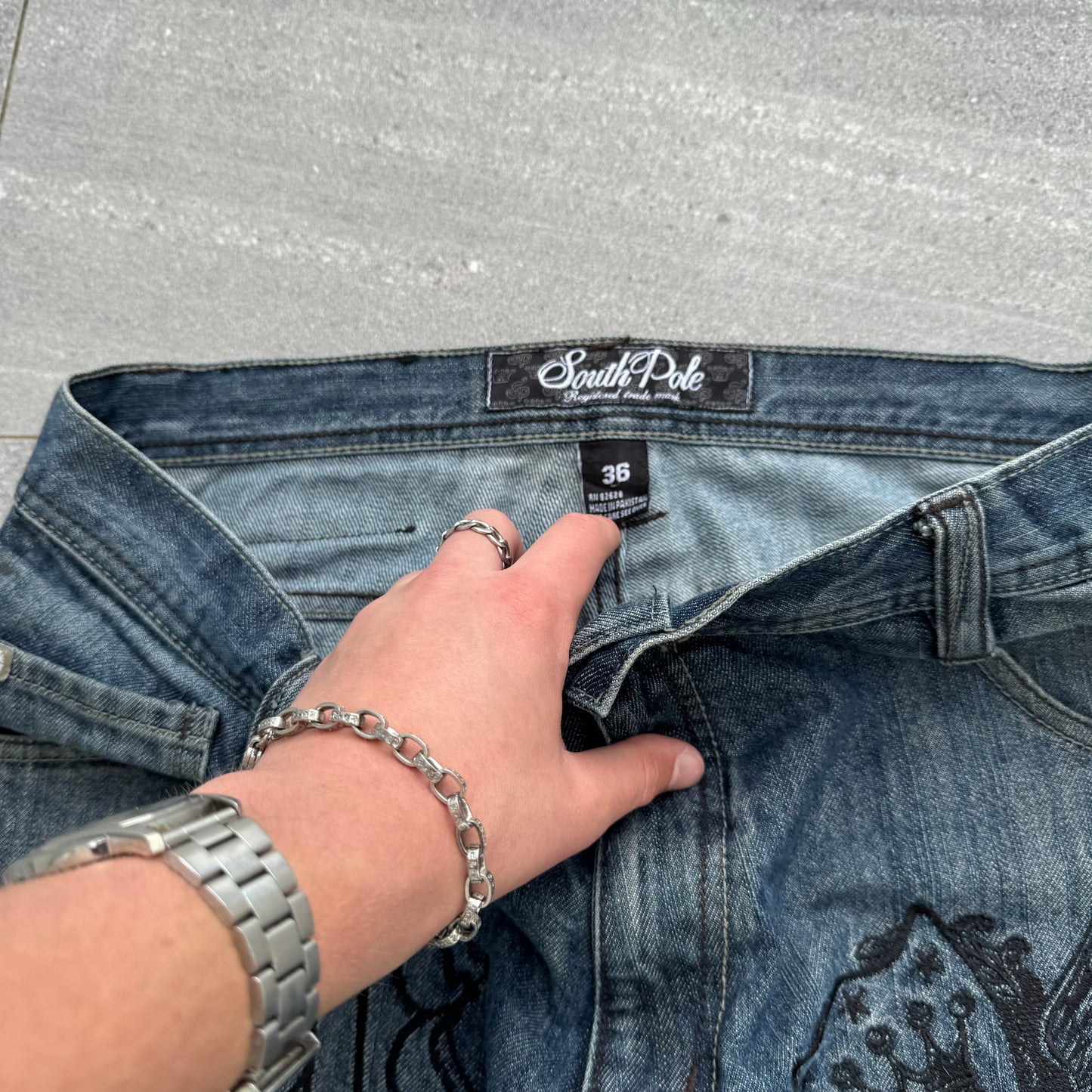 southpole king of king jeans - 36”