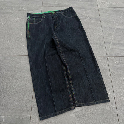 OJ embroidered jeans - 36x28”