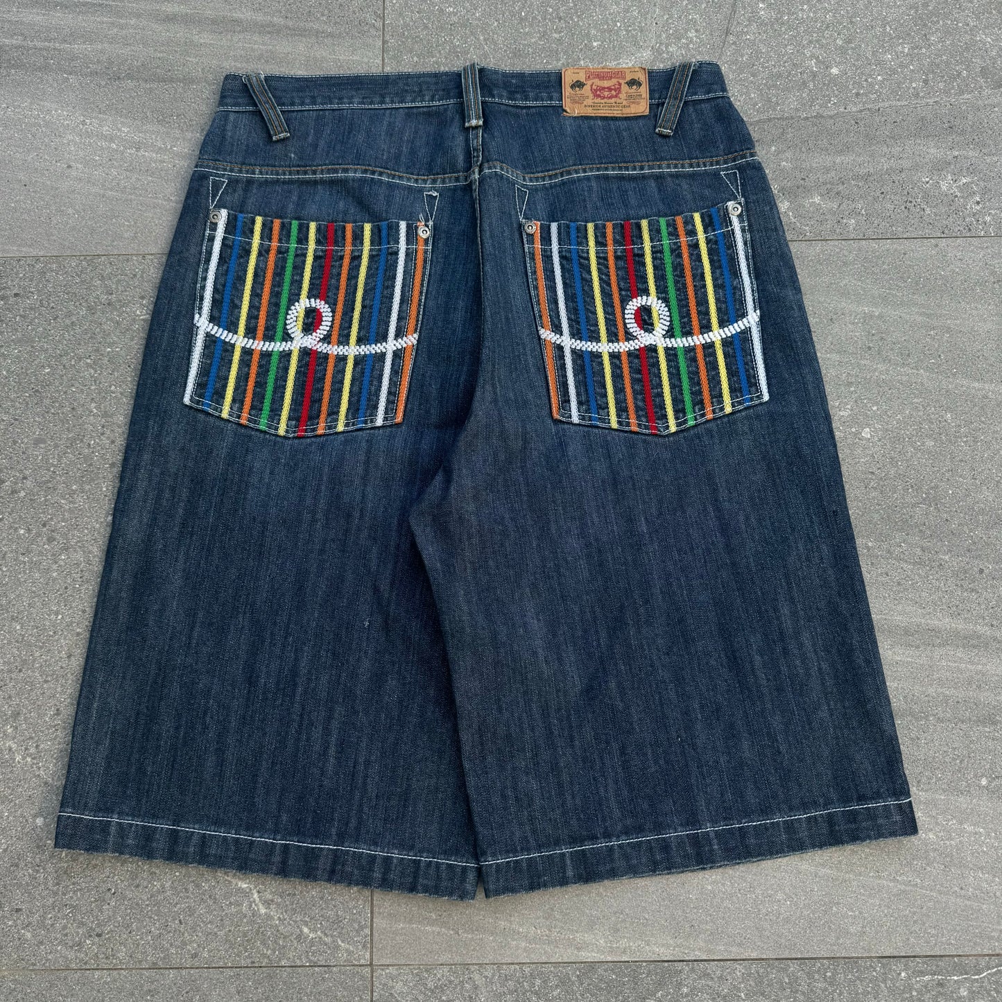 platinum jorts - 38x13”