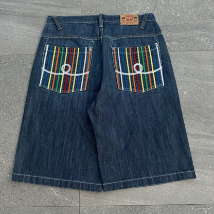 platinum jorts - 38x13”