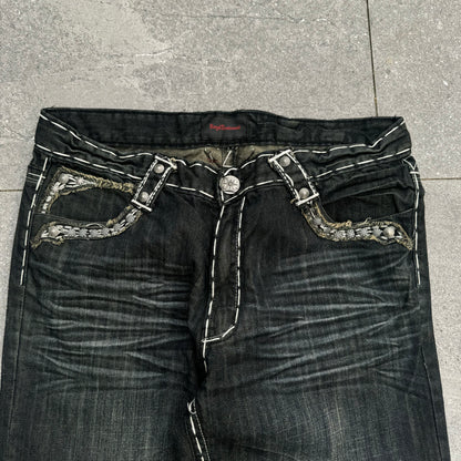 fucking insaneeee raw denim RT jeans - 36x32” the quality is nuts