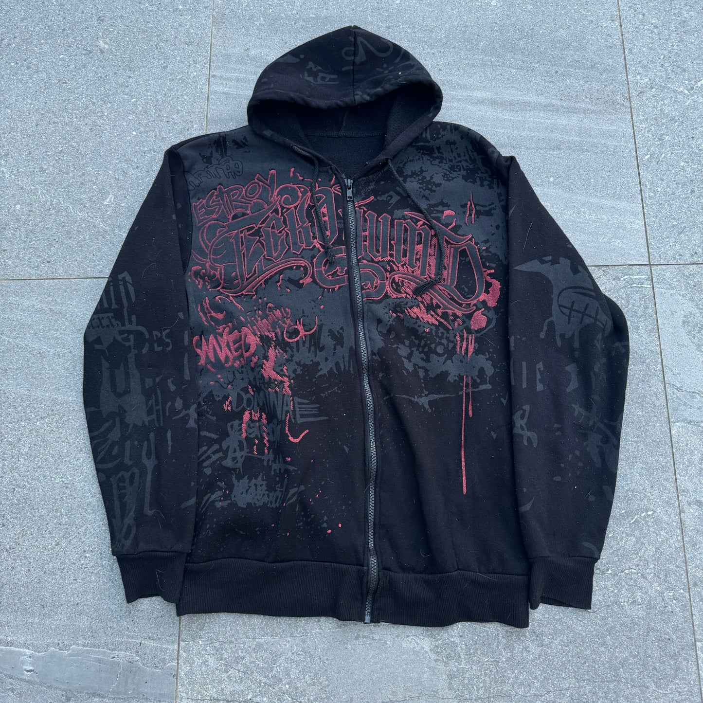 bootleg ecko hoodie (still hard af) - S