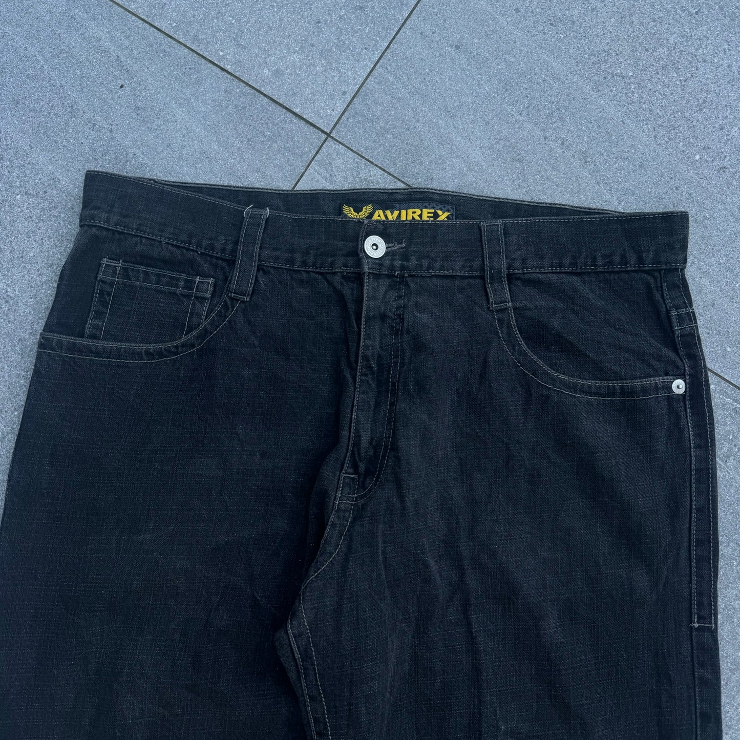 god tier avirex jeans - 40x33”