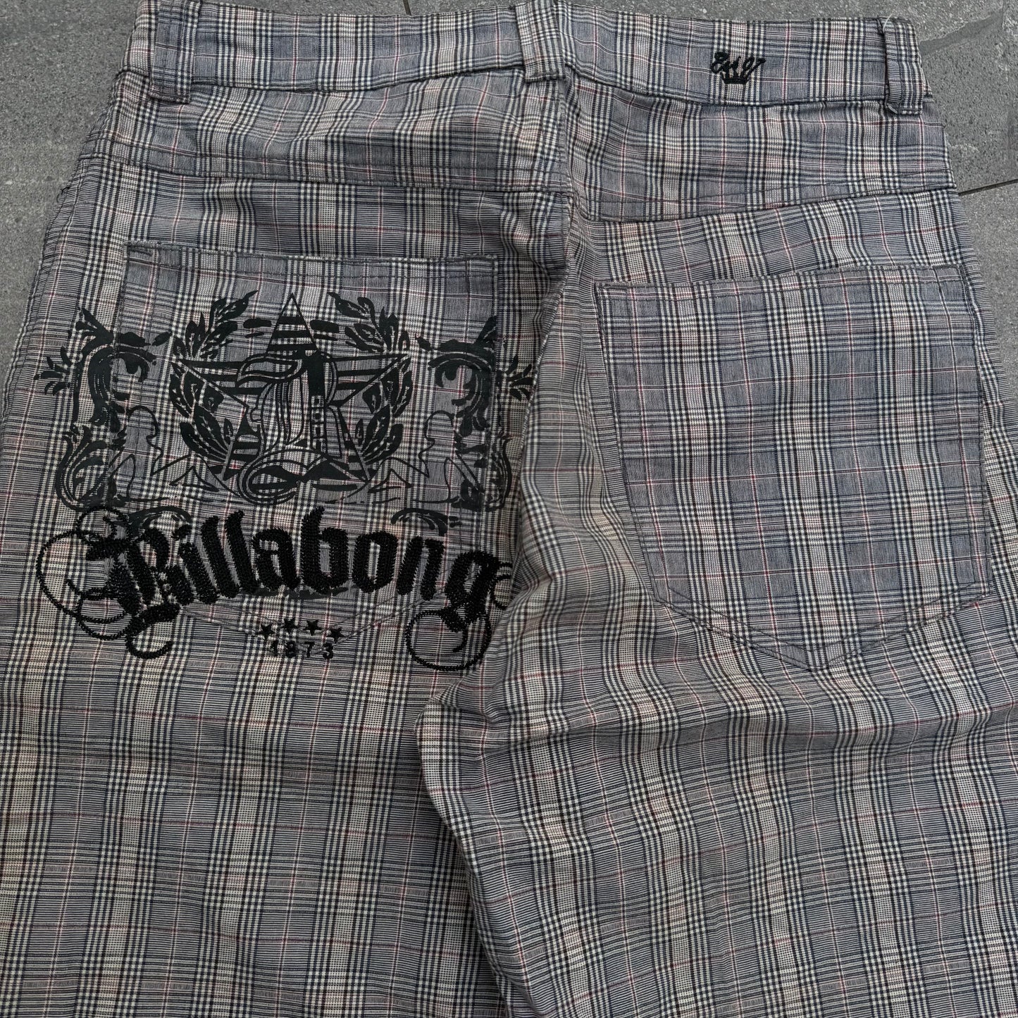 goated billy plaids (2000s with tags) - 30”
