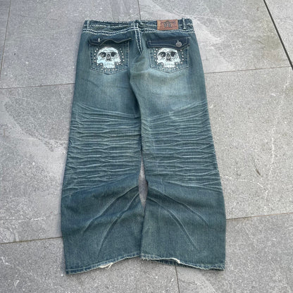 skully bootcuts - 38x32”