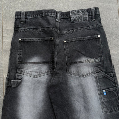 grail blue tab jorts - 34”