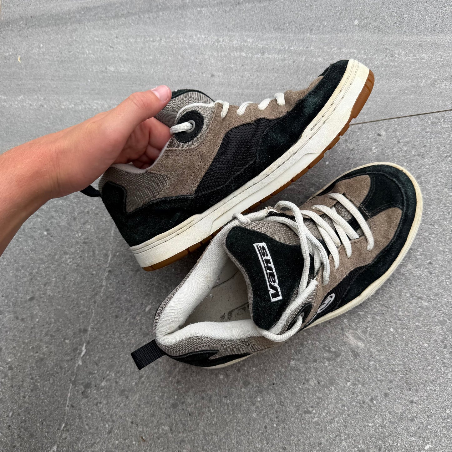 beaut tri-colour vans - US 9