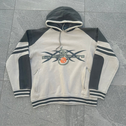 insane panelled gasolina hoodie - M
