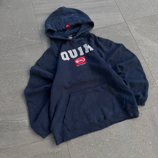 90s quiksilver hoodie - M