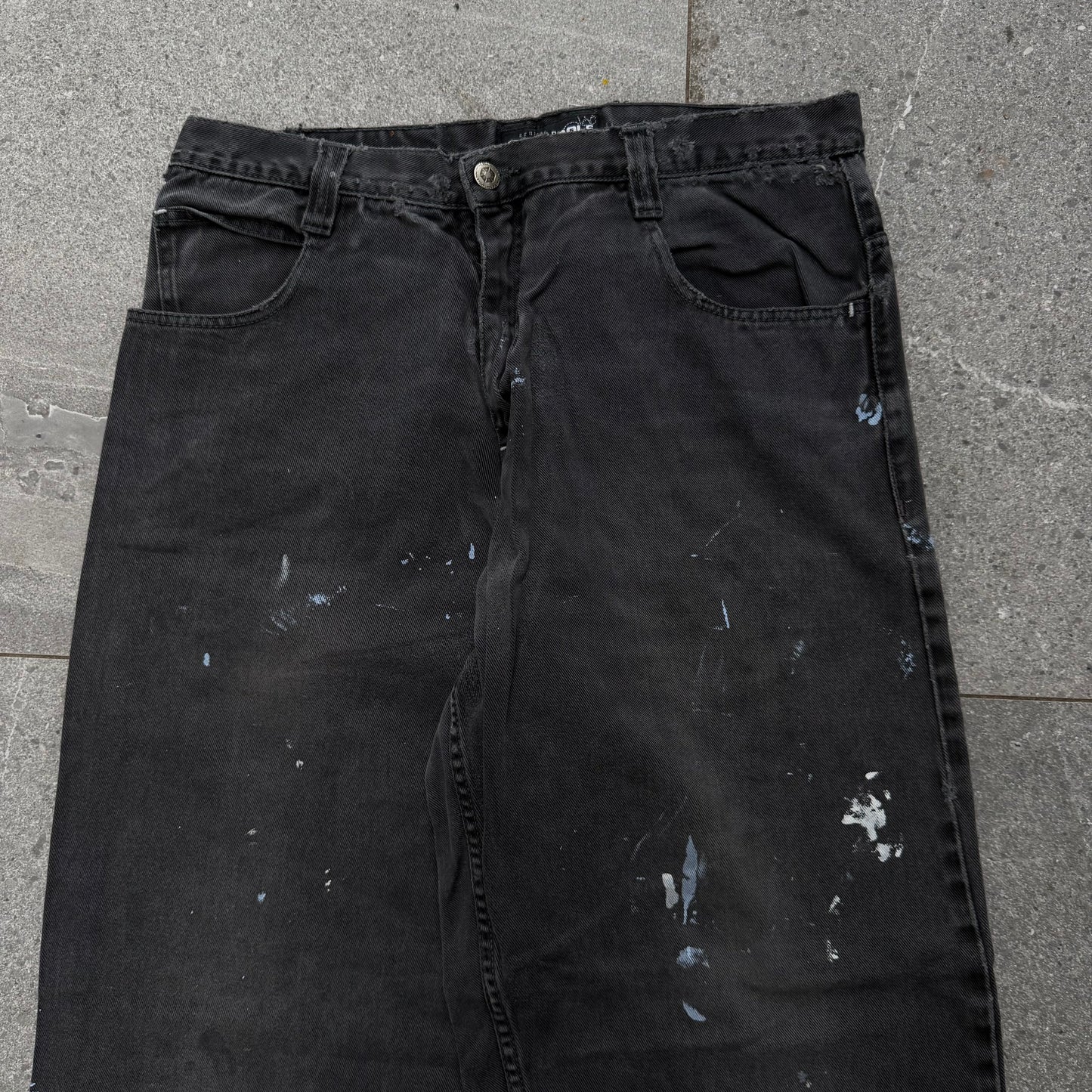 icl paint splatter on these is beautiful - 36x31”
