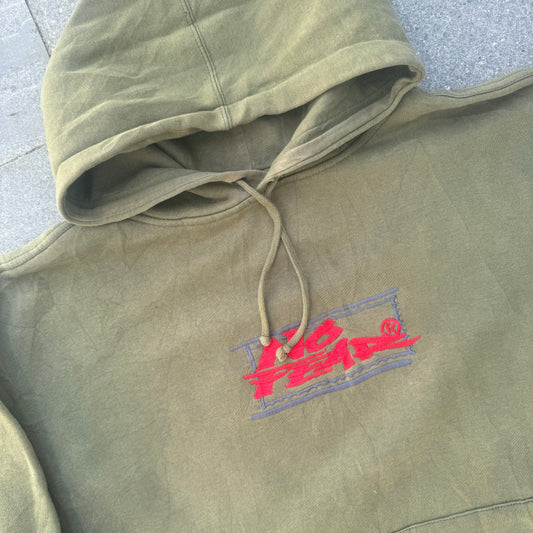 90s no fear hoodie (fits so mf good - boxy M