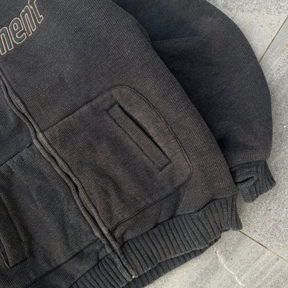 i nutted on this (serious) ribbed element heavyweight zip - XL
