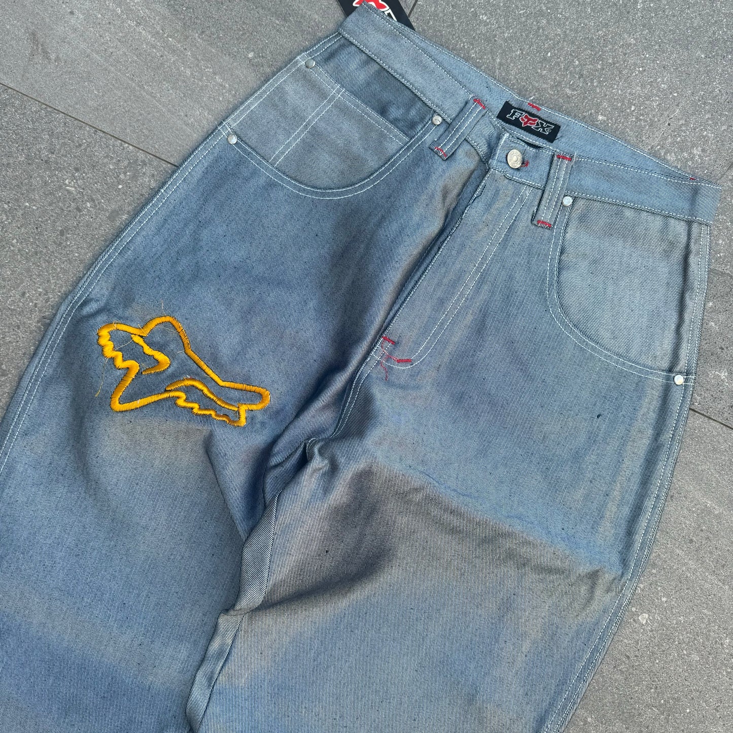 deadstock fox jeans - 30x31”