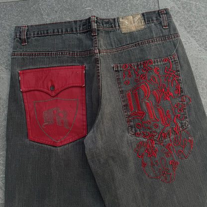 roman royalty jorts - 38”