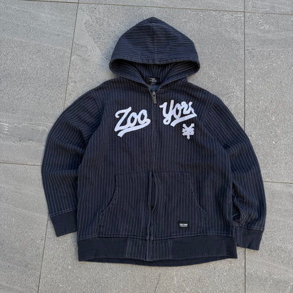grail pinstriped zoo york hoodie - S