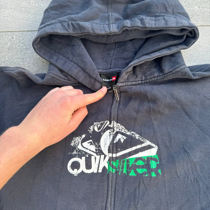 quiksilver hoodie - M