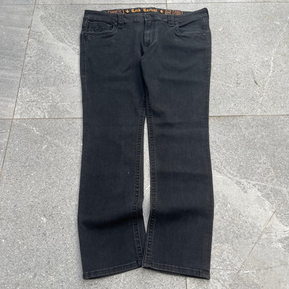 rock revival straight stacks - 42x33”